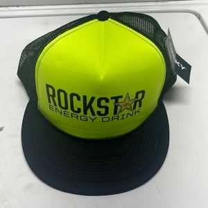 Rockstar mesh snapback foamy trucker hat